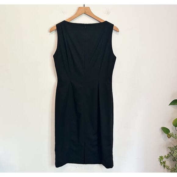 Escada Sport Sleeveless Fitted Dress Black Size 38/6 - Picture 6 of 7